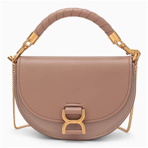 chloe marcie woodrose|chloe marcie chain flap bag.